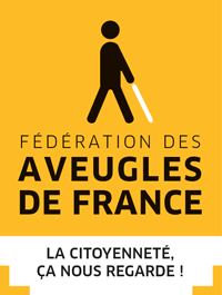 Logo de la Fédération de Aveugles de France.