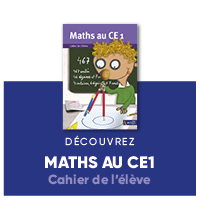 Spécimen Maths au CE1 - Cahier de l'élève