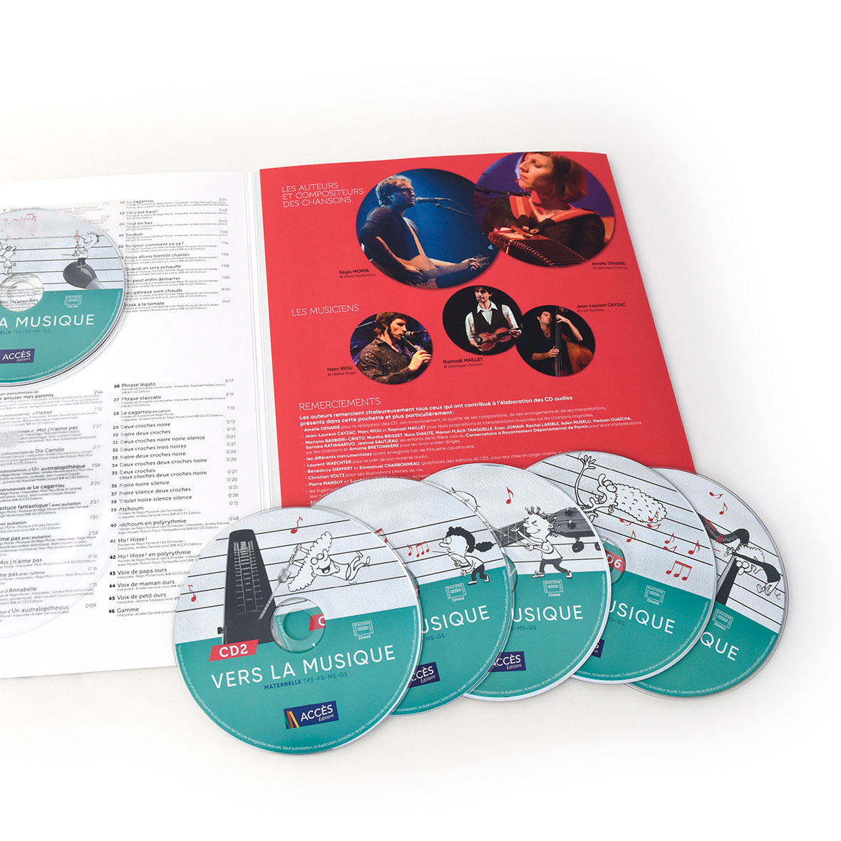 Complement cd vers la musique miniature 3 acces editions