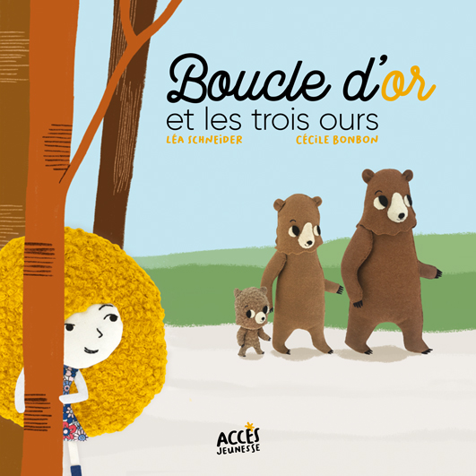Couverture de l'album jeunesse Boucle d’or et les trois ours de la collection Mes premiers Contes dès 3 ans d'ACCÈS Jeunesse.